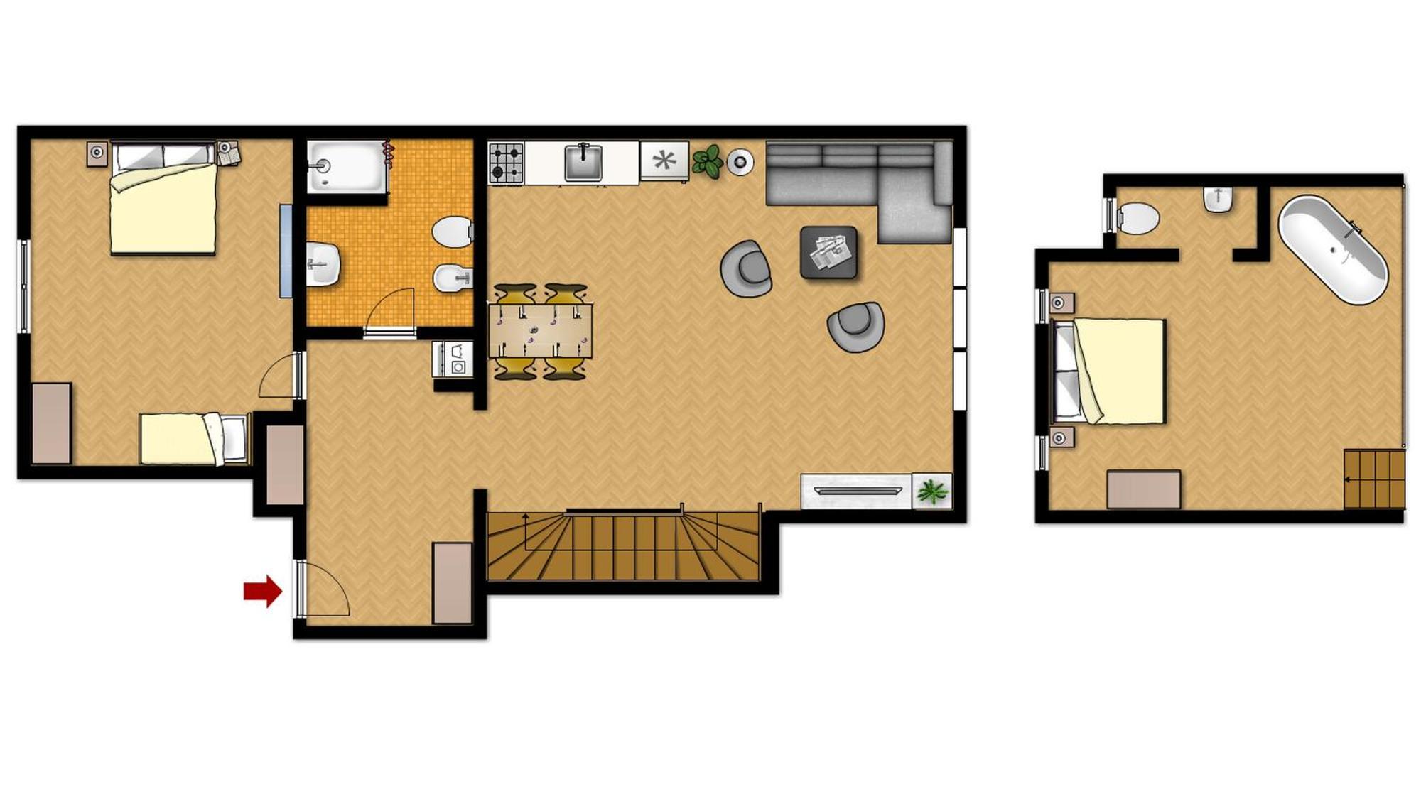 Residence Vocelova Praga Habitación foto